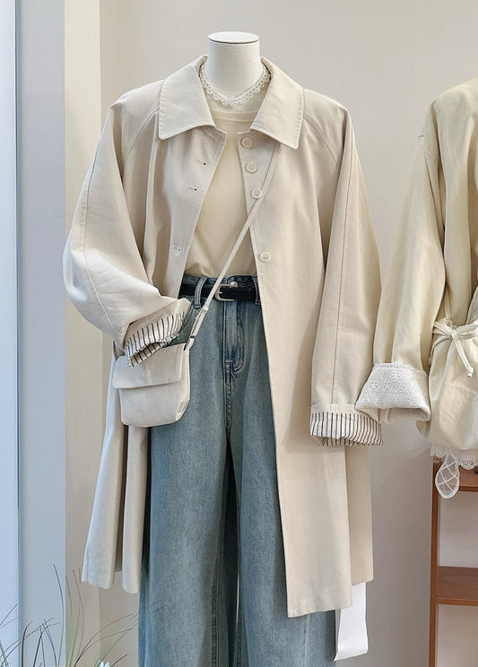 H1104 Full of aura, British windbreaker-style thin jacket