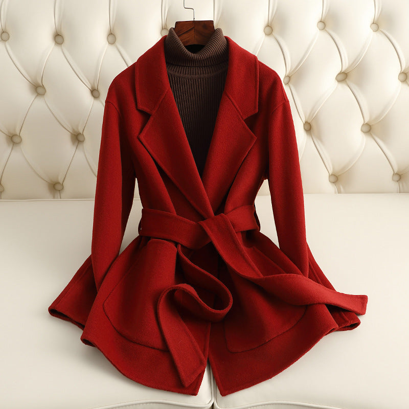 H1154 cashmere coat