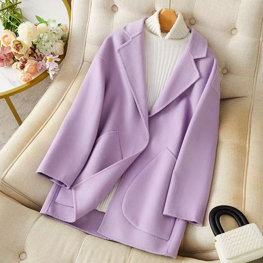 H1186 cashmere coat