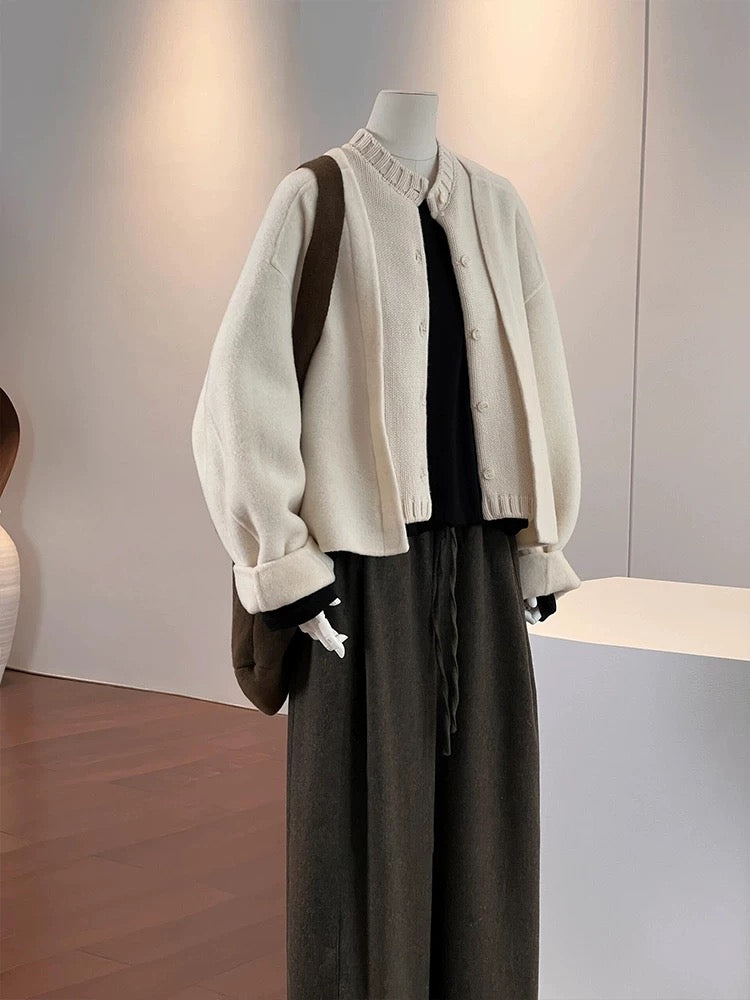 H1645 Wool Coat
