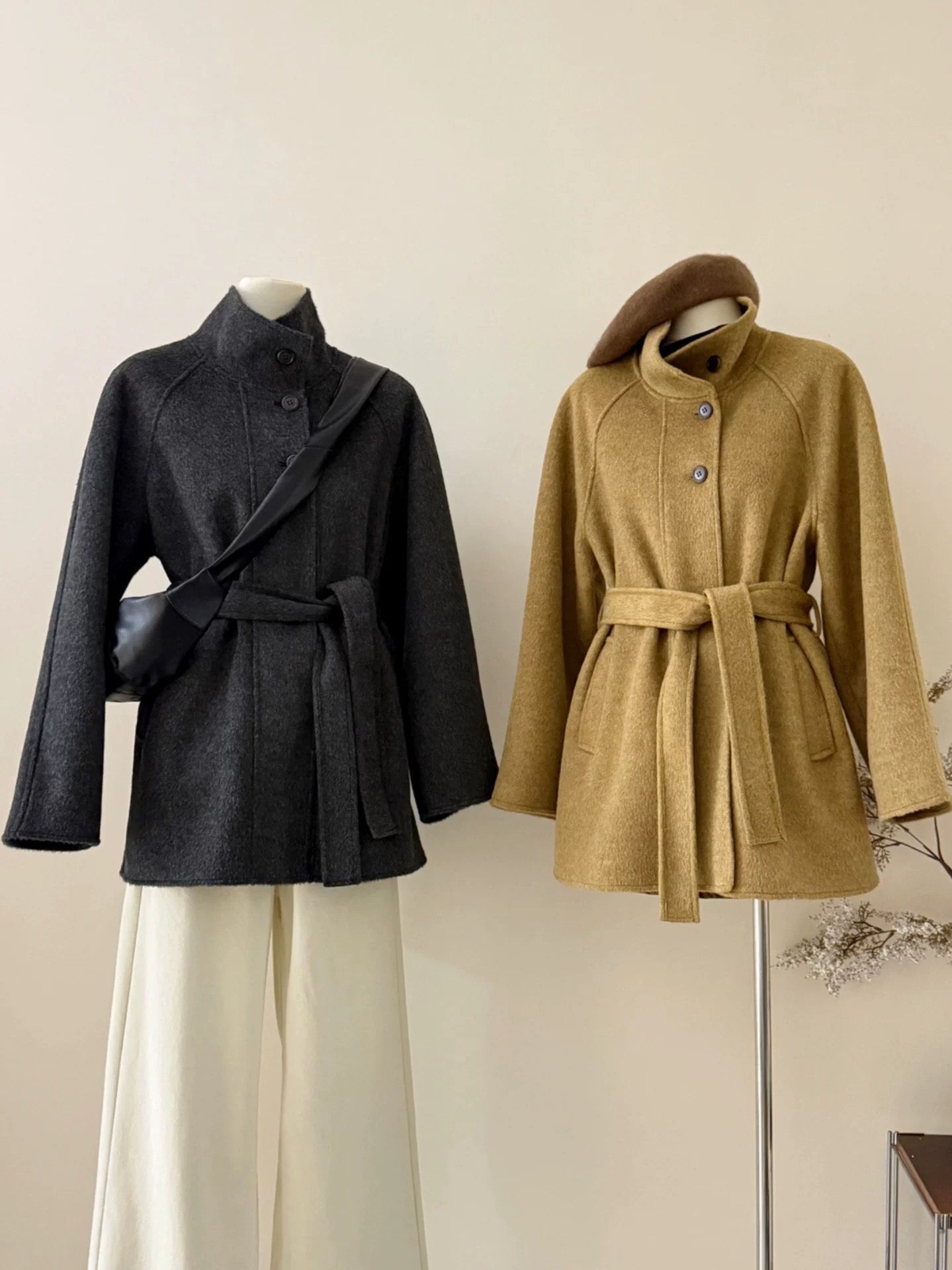 H1653 Women's Wool Coat