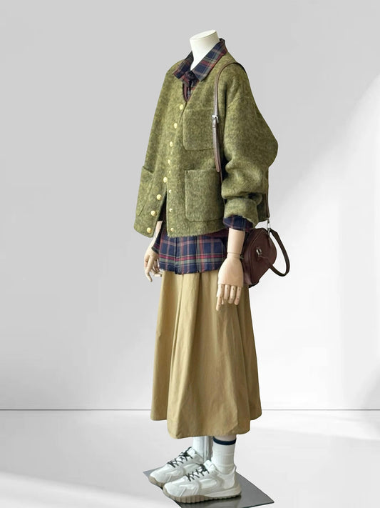 H1680 Wool Short Jacket