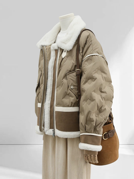 H1729 Cotton-padded jacket