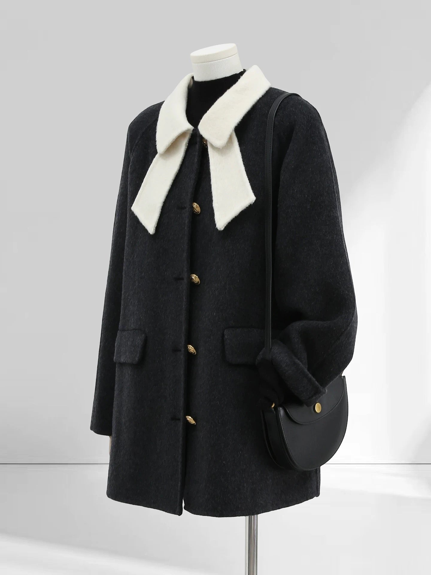 H1774 Women's Wool Coat