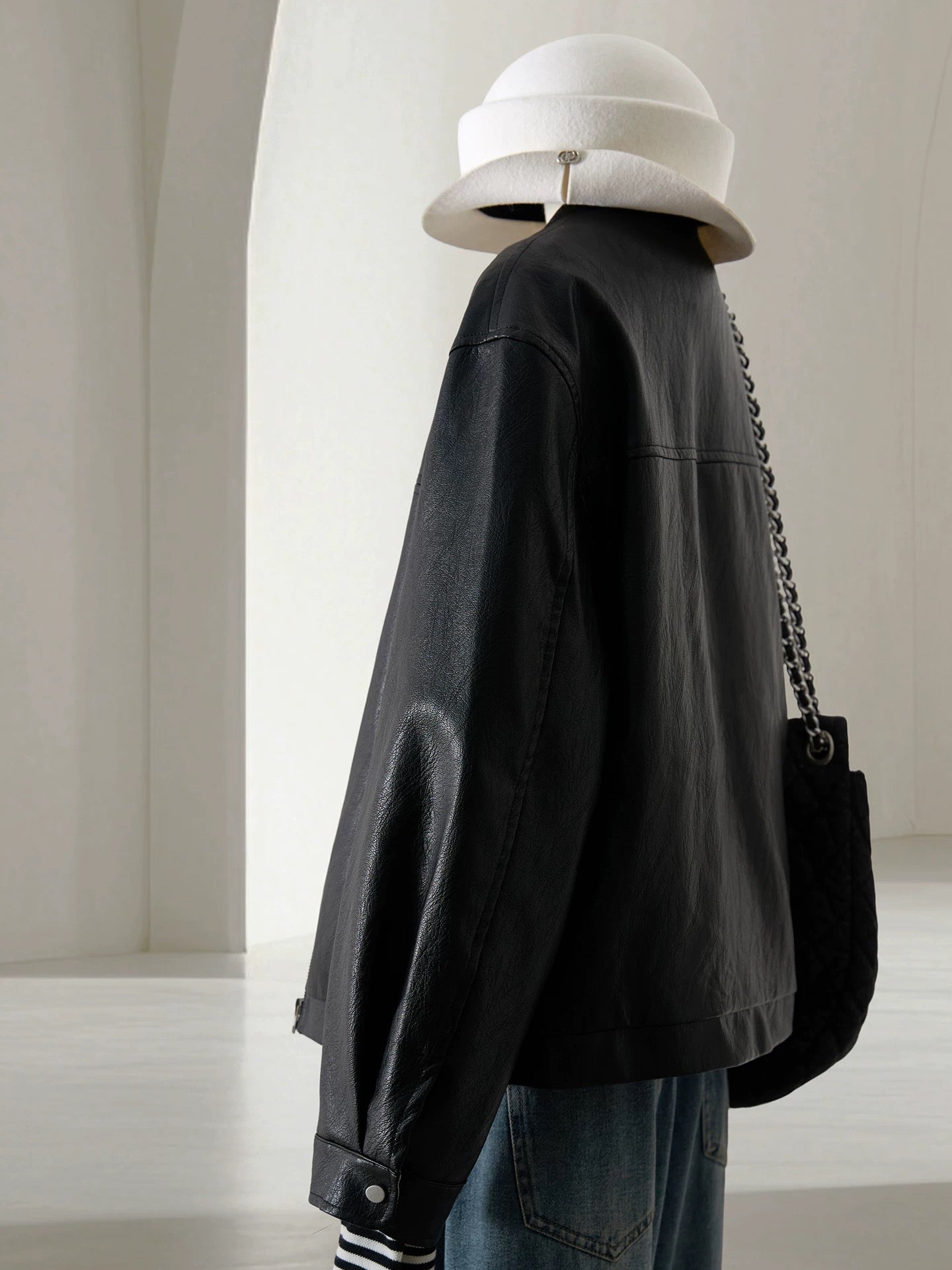 H1793 Women's Leather Jacket