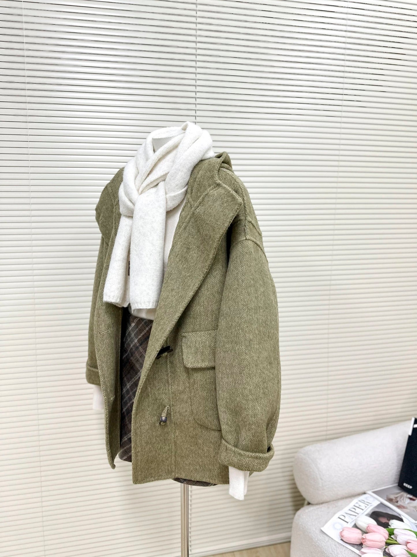 H2220 Wool Coat