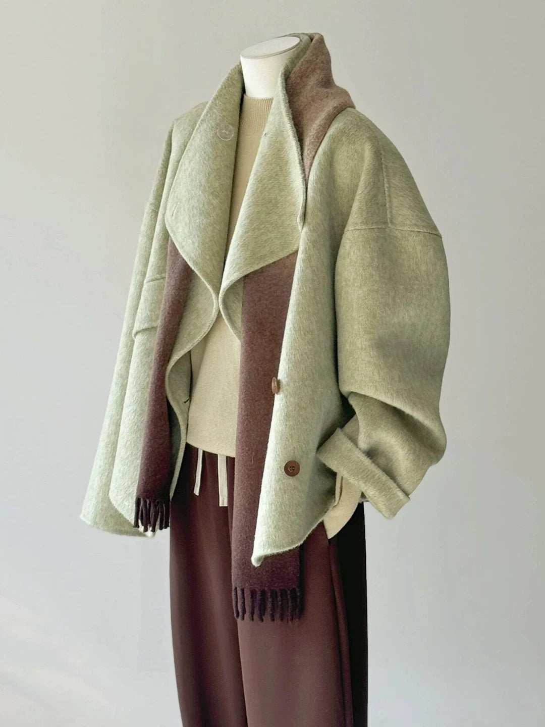 H1863 Wool Coat