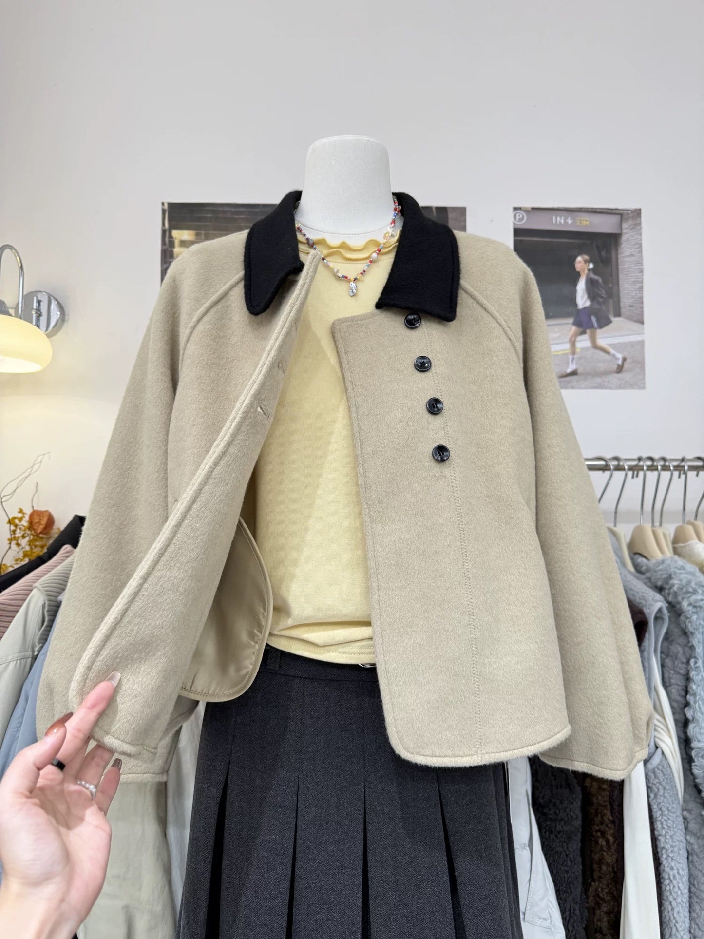H1968 Wool Coat