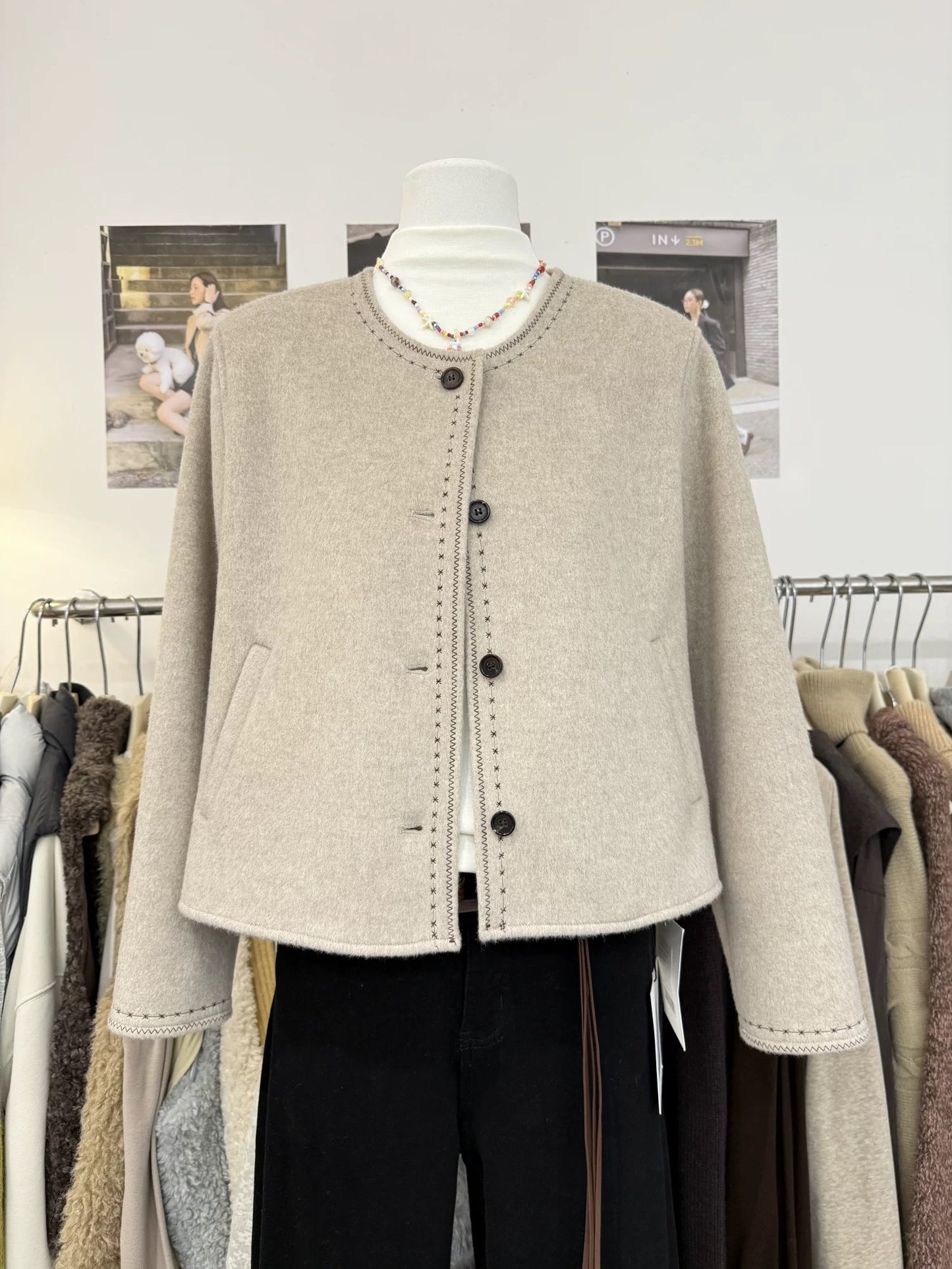 H1971 Wool Short Jacket