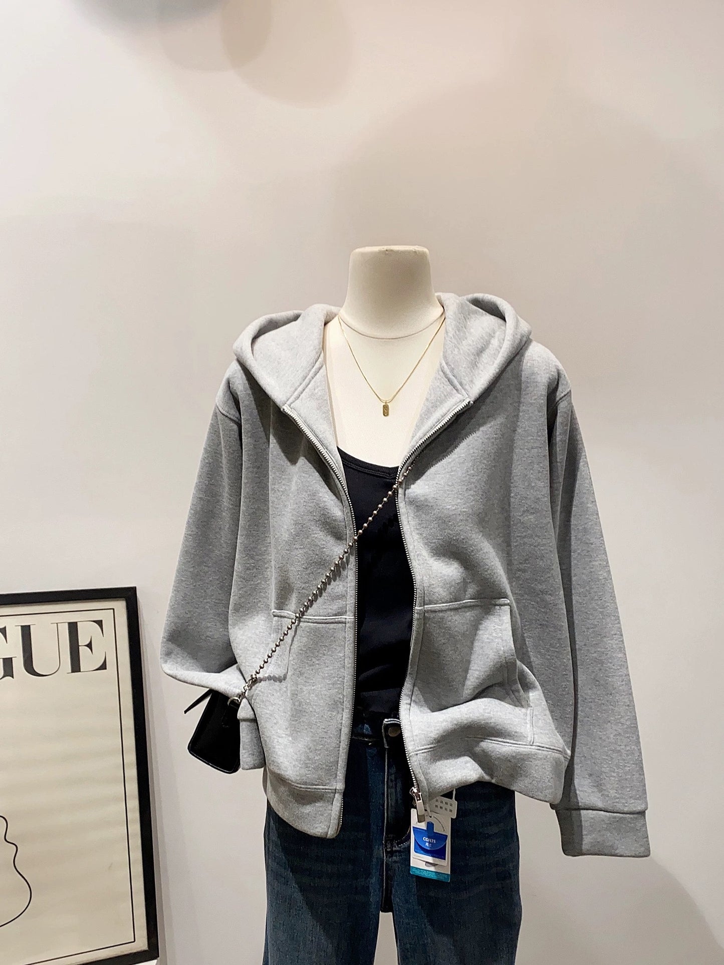 H2180 Sweatshirt Cardigan