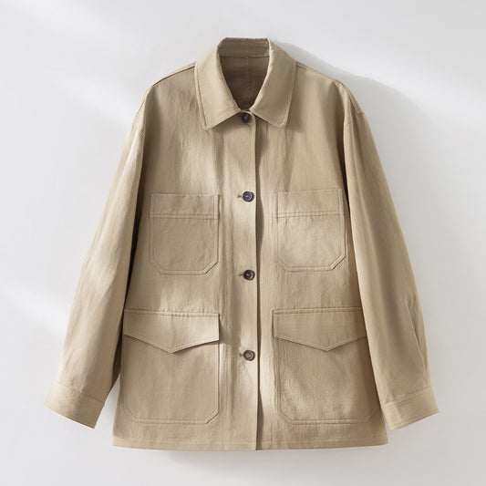 H2922 Stylish trench coat