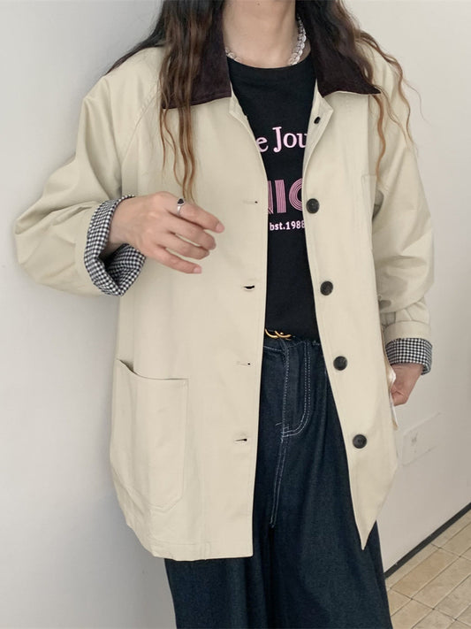 H2932 Stylish trench coat