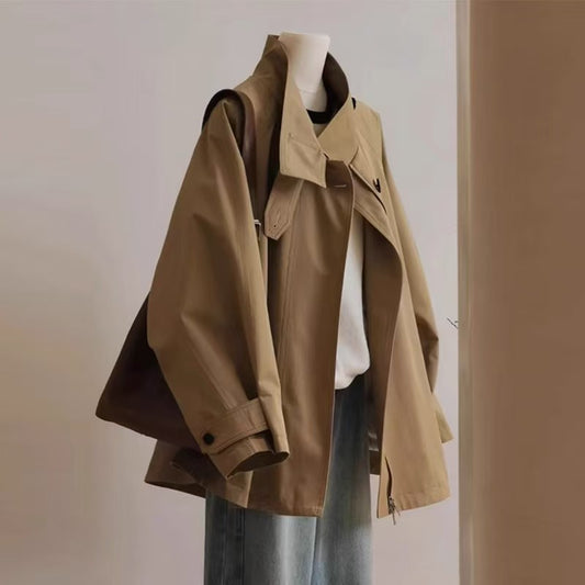 H2950 stylish trench coat