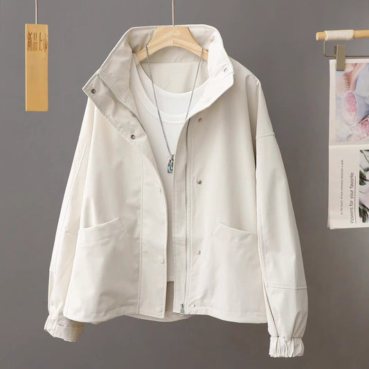H3026 stylish trench coat
