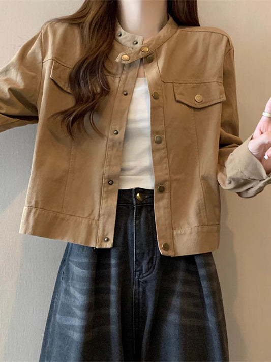 H3023 stylish trench coat