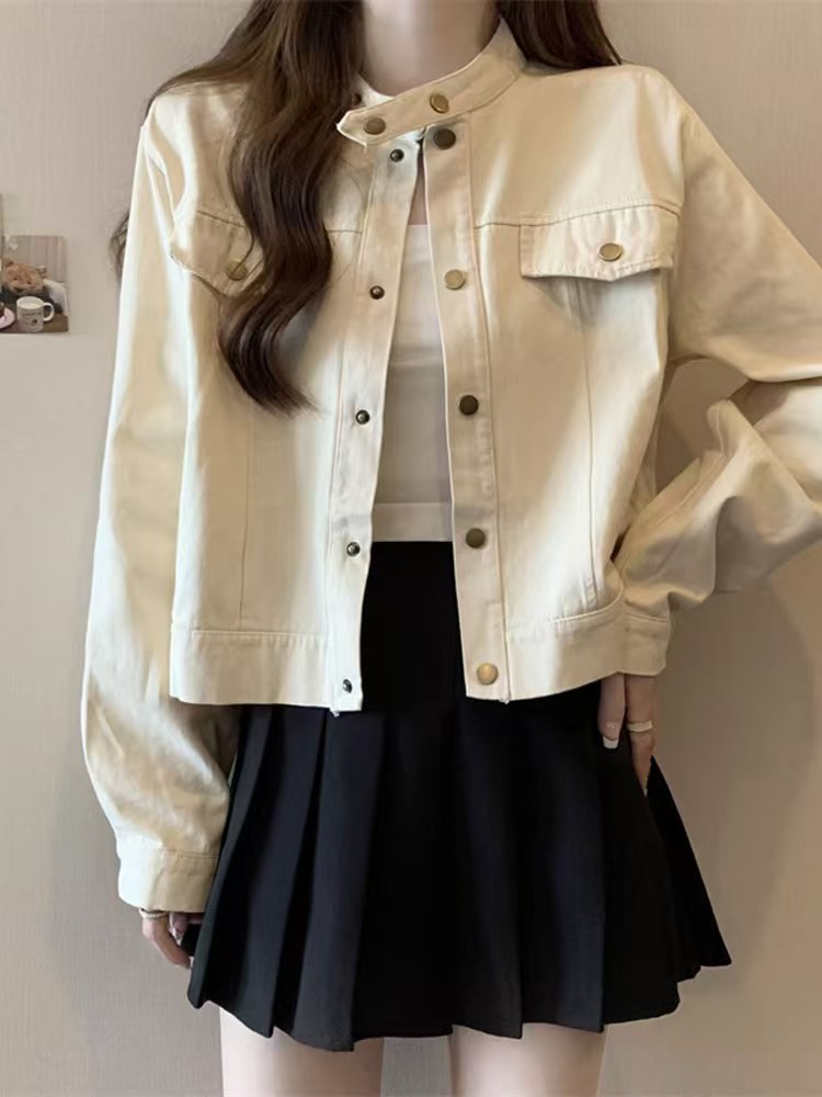 H3023 stylish trench coat