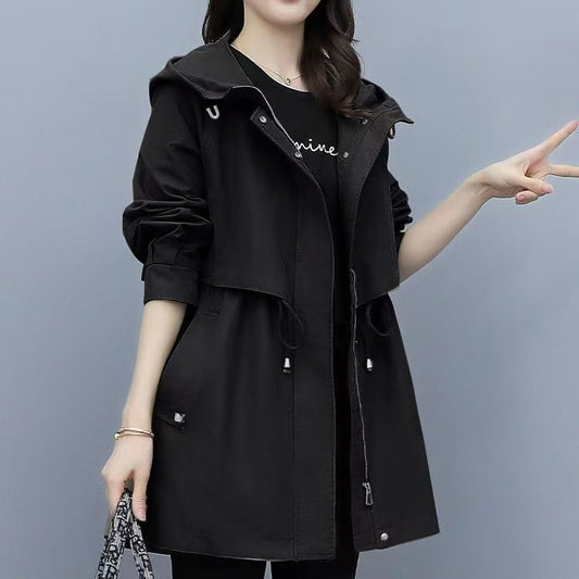 H3057 Casual trench coat