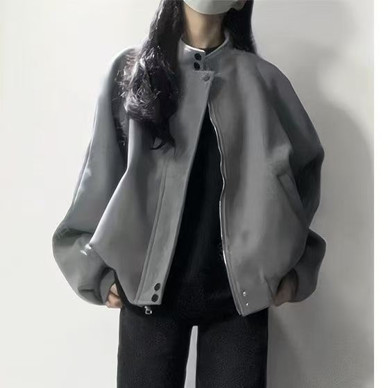 H3086 Casual trench coat