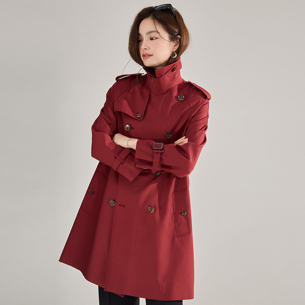 H3168 Casual trench coat