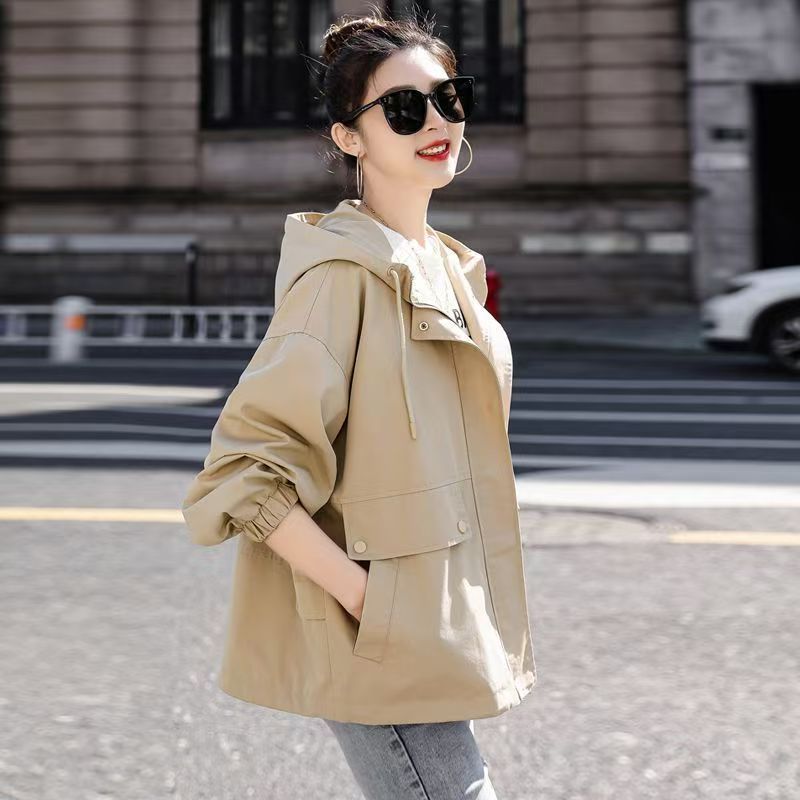 H3171 Casual trench coat