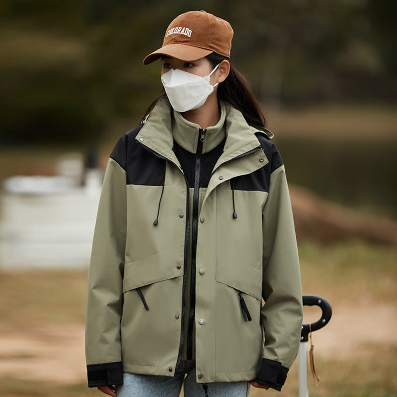 H3187 Women's trench coat