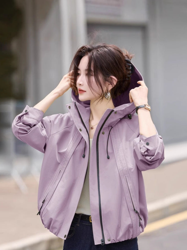 H3195 Women's trench coat