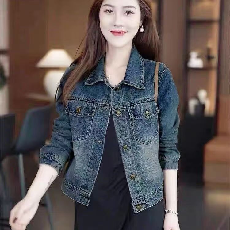 H3614 Women's denim jacket