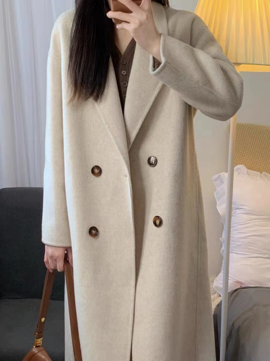 H3861 Women's cashmere coat
