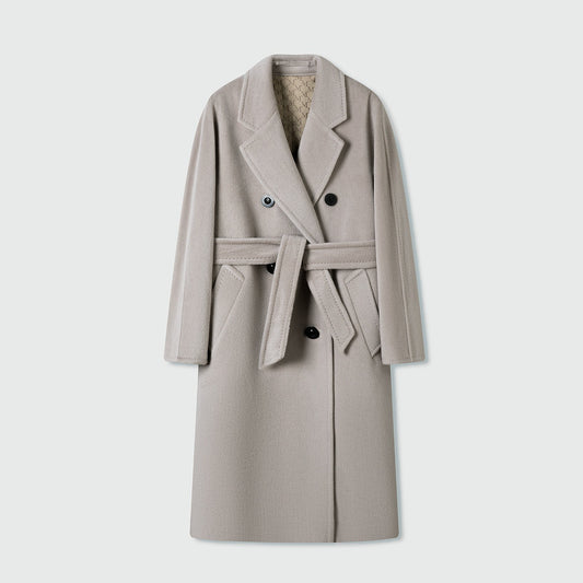 H3898 Women's cashmere coat