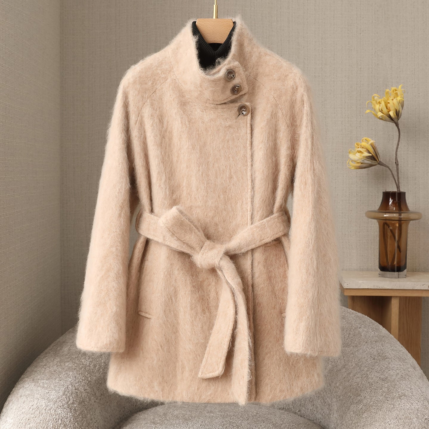 H3900 cashmere coat