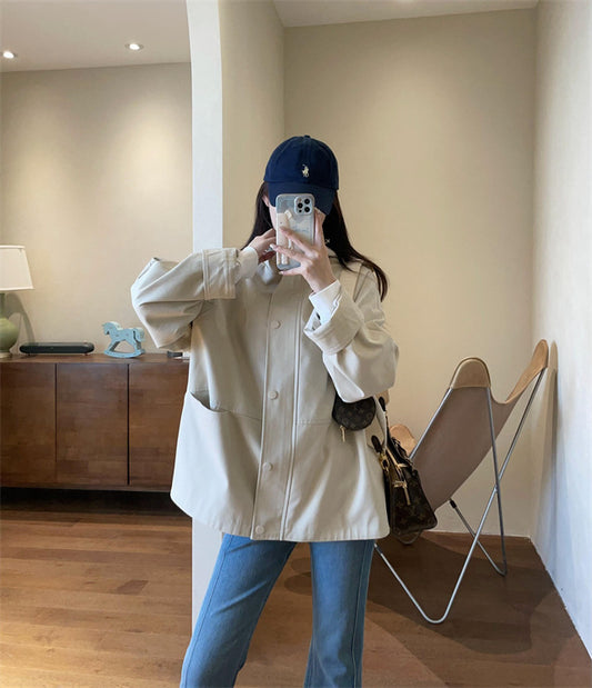 H3954 Women's trench coat