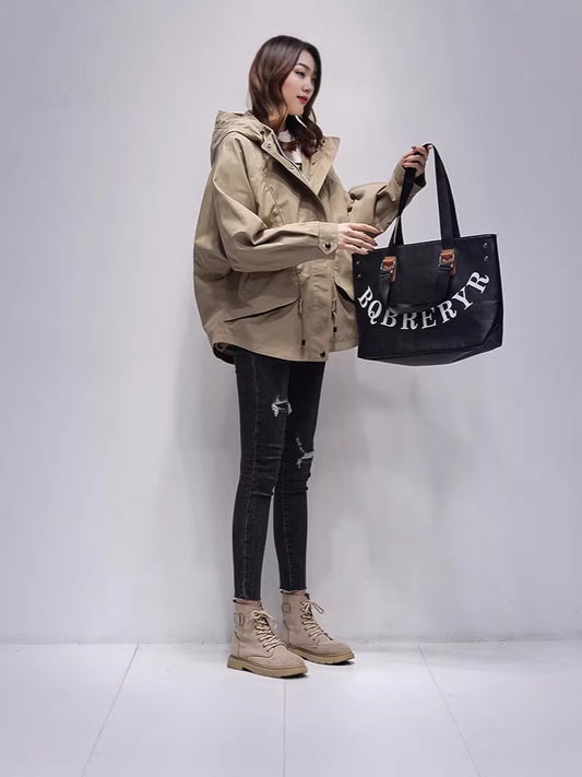 H3968 Women's trench coat