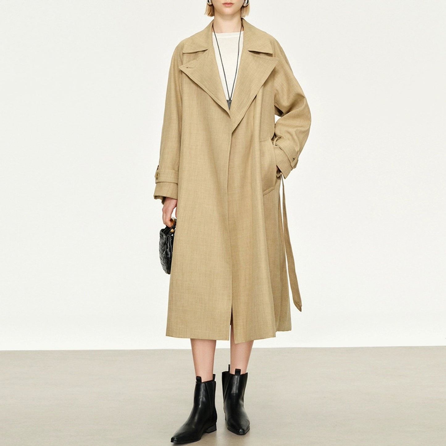 H4111 Women's trench coat