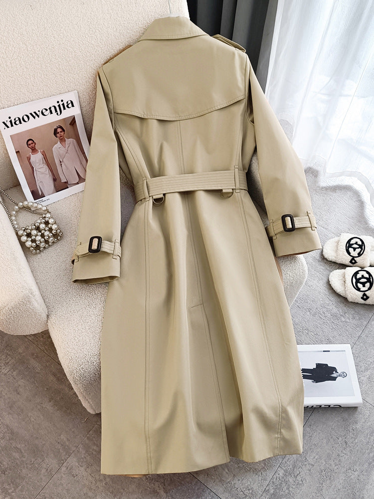 H4159 cashmere trench coat