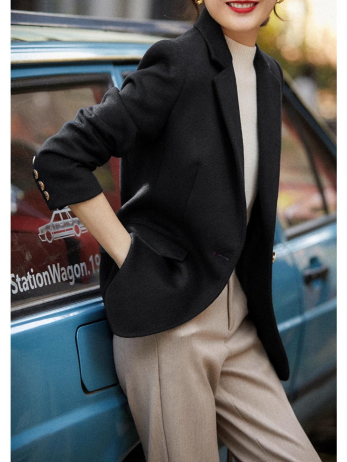 H4180 Women's suit jacket