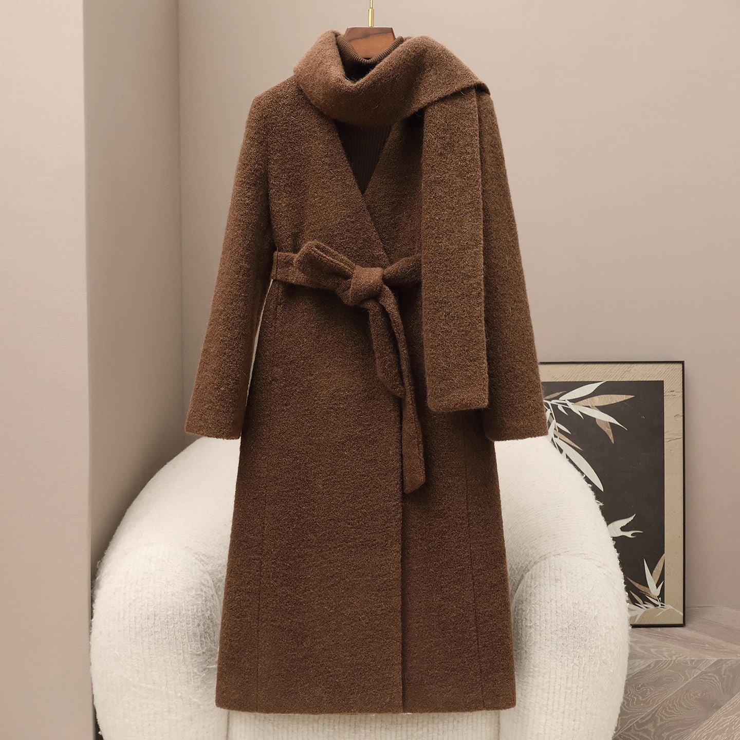 H4295 Women's wool coat