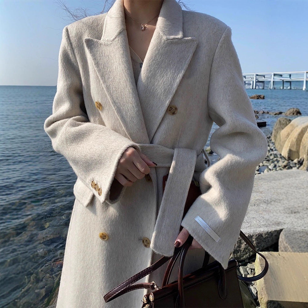 H4351 cashmere coat