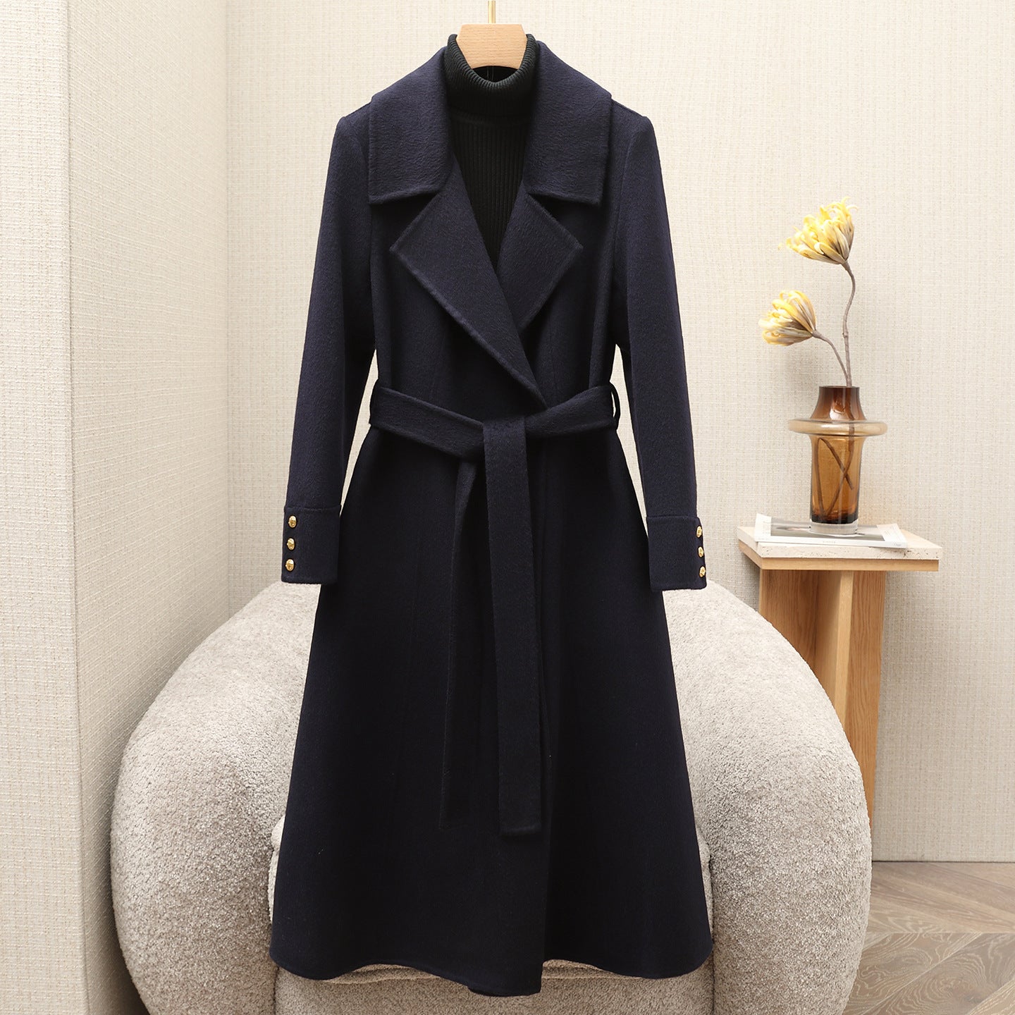 H4411 cashmere coat