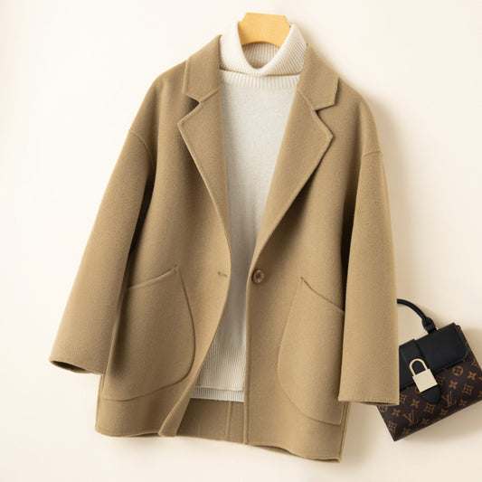 H4732 Women's cashmere coat