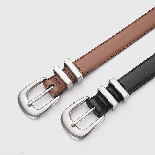 H6060 Men's and women's cowhide belts