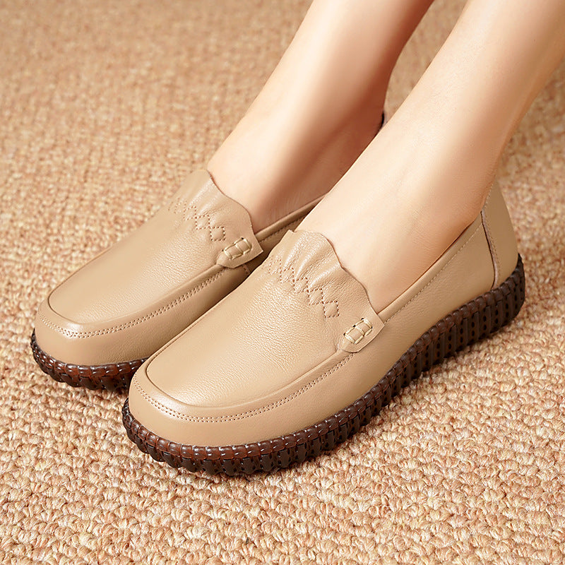 H6273 Women's leather shoes