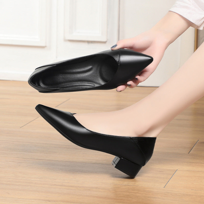 H6274 Women's leather shoes