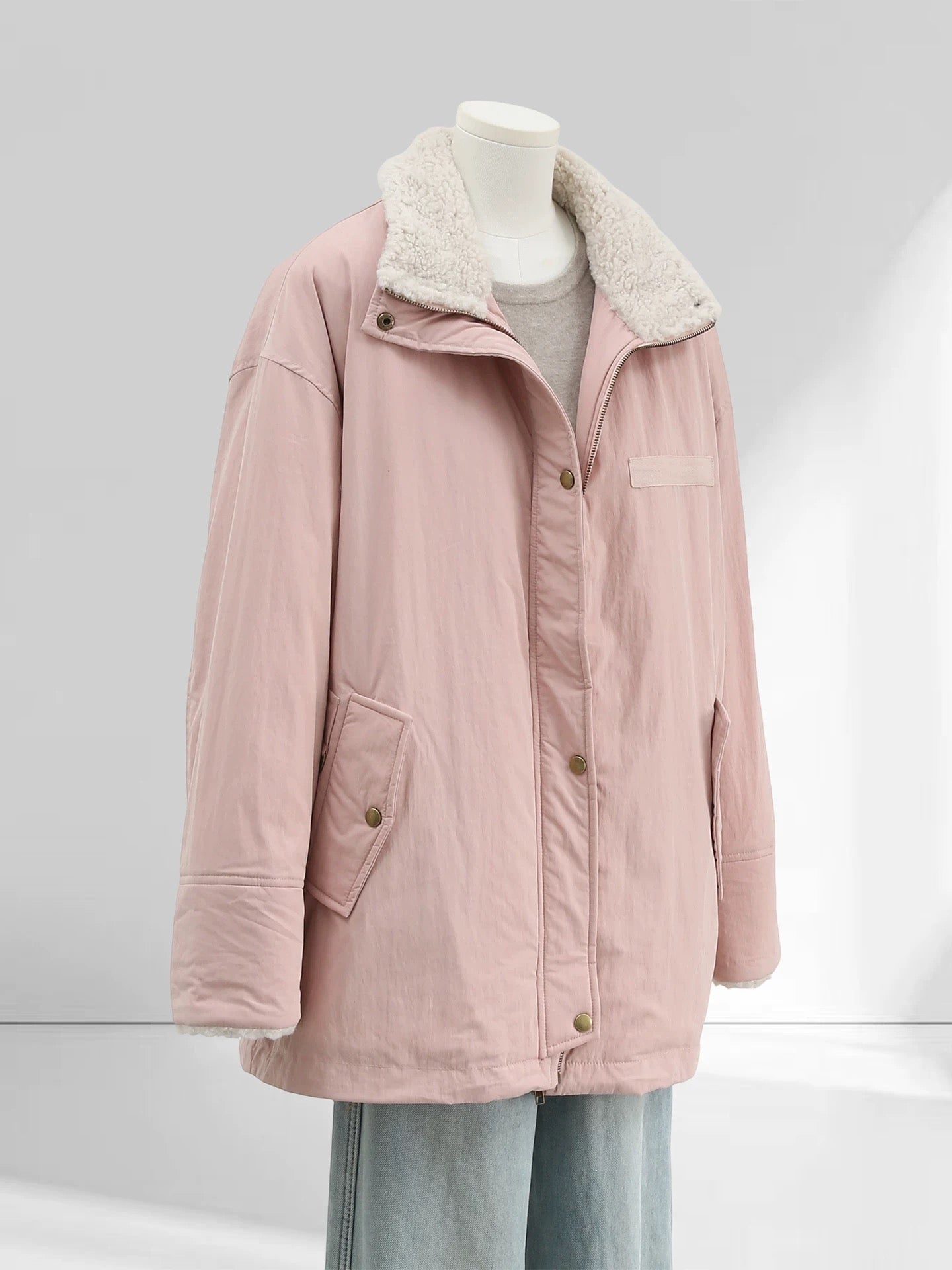 H2374 Cotton-padded coat