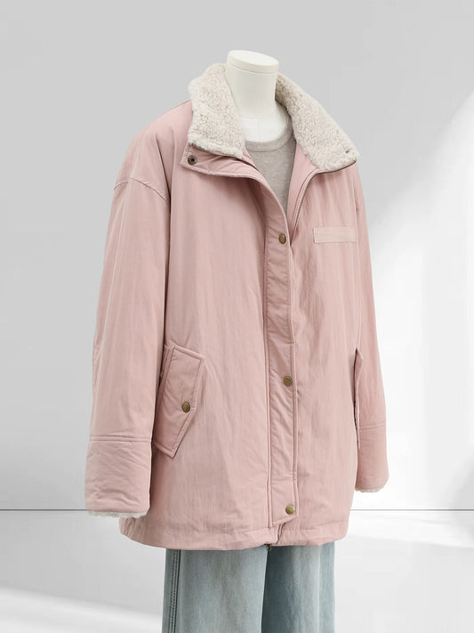 H2374 Cotton-padded coat