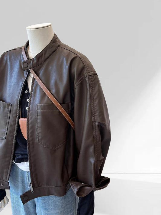 H2393 Leather Jacket