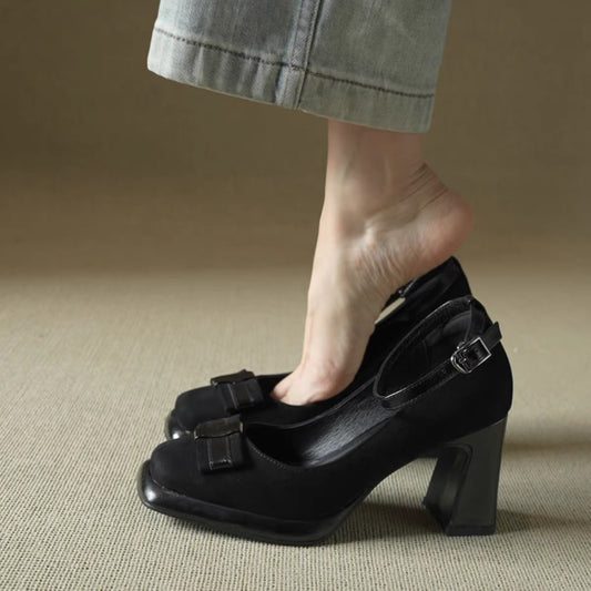 H6155 Women's calfskin shoes