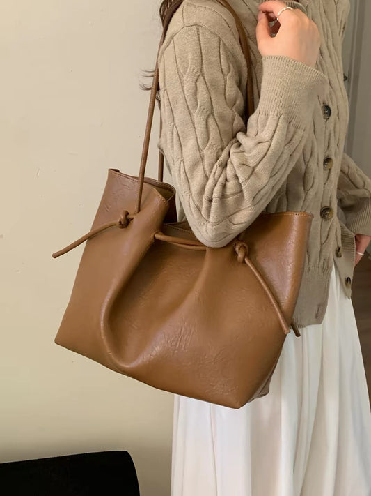H6201 Women's leather handbag