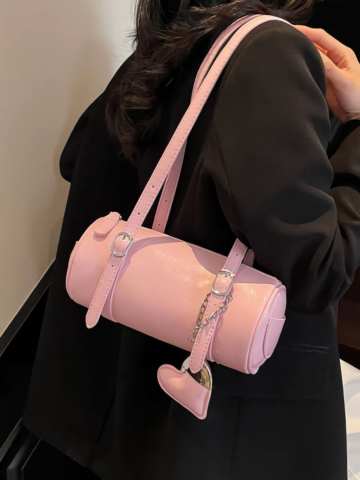 H6515 Women's leather handbag