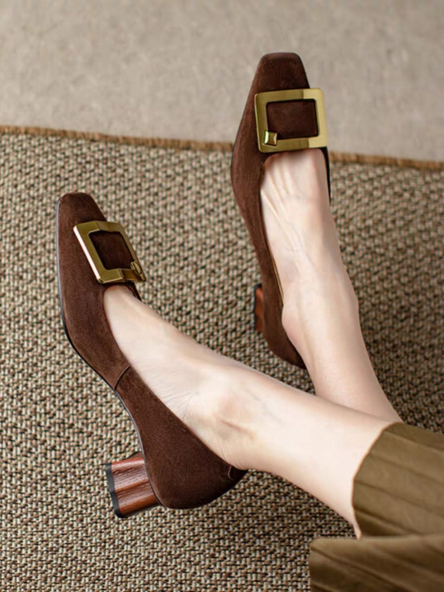 H6506 Women's calfskin shoes