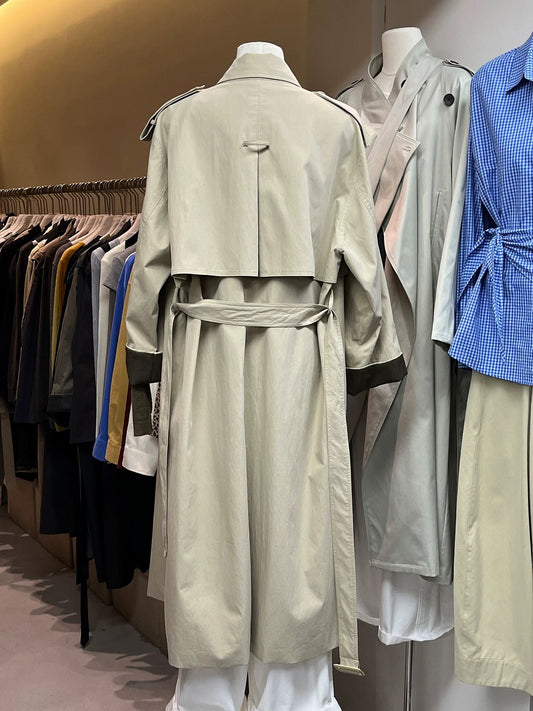 H1305 Long Trench Coat